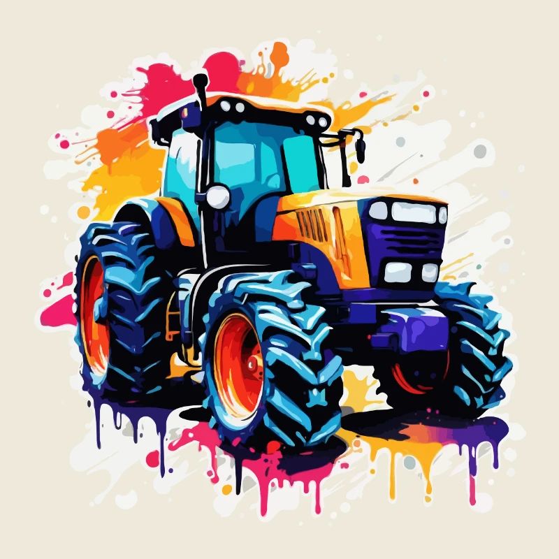 Tractor / Agriculture / Farmer / Field Work
