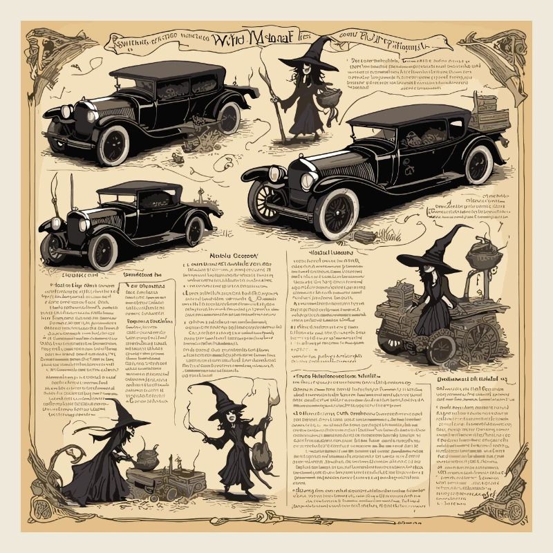 Manuel de la sorcière / grimoire / Halloween / automne