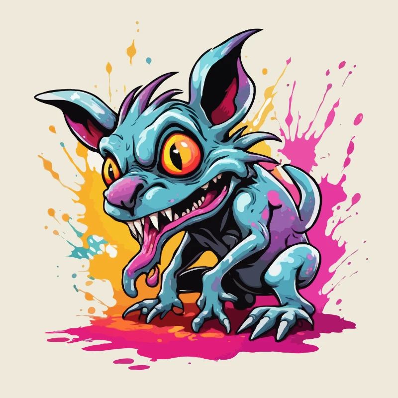 Chupacabra / Saugende Kreatur / Monster /Spanien