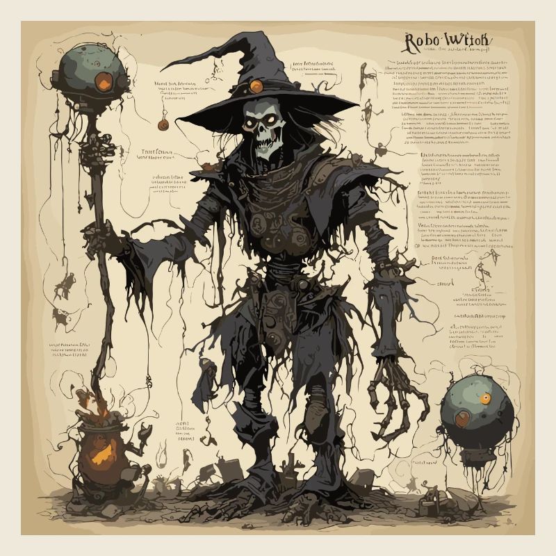 Hexenhandbuch / Zauberbuch / Halloween / Herbst