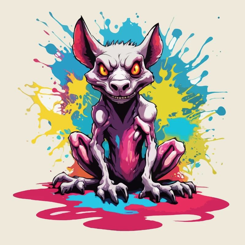 Chupacabra / Saugende Kreatur / Monster /Spanien
