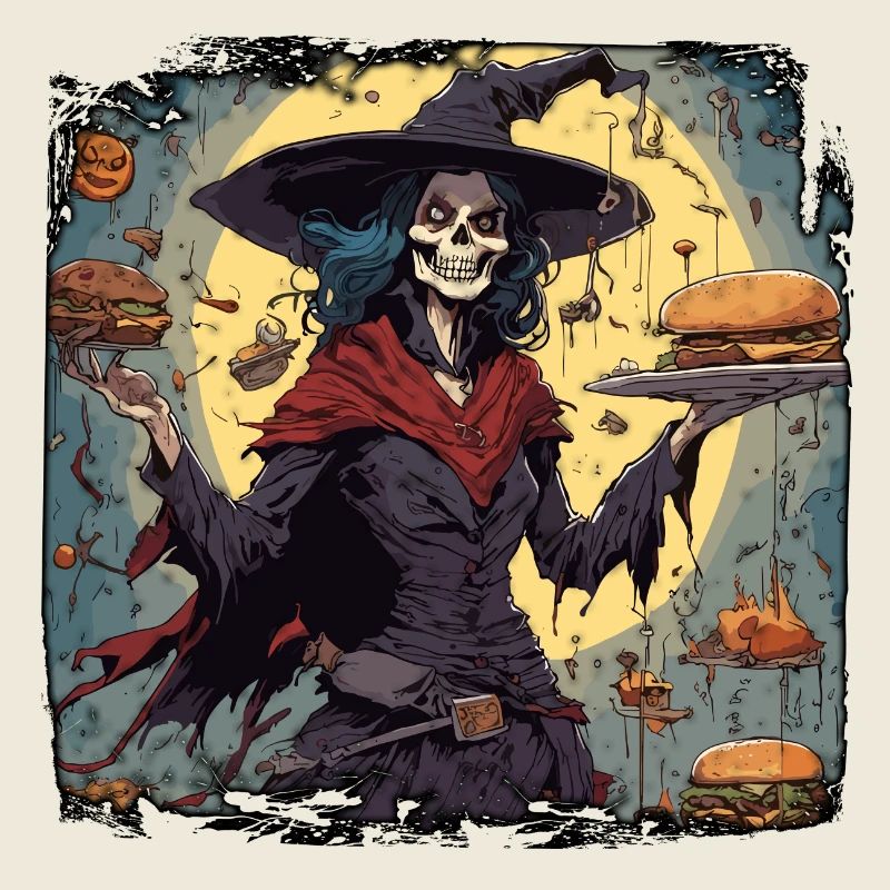 Manuel de la sorcière / grimoire / Halloween / automne