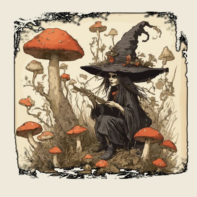 Manuel de la sorcière / grimoire / Halloween / automne