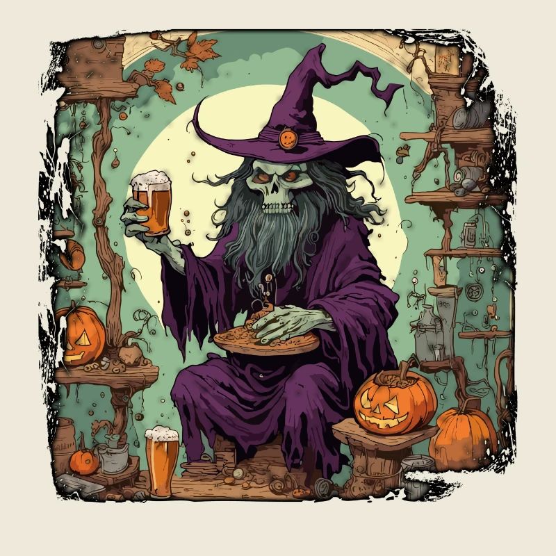 Manuel de la sorcière / grimoire / Halloween / automne