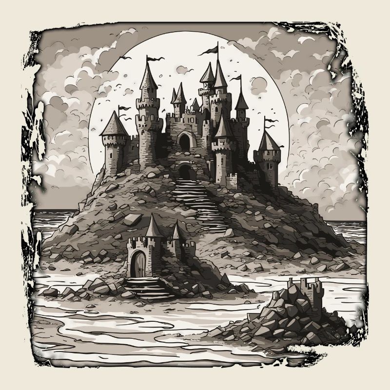 Sandcastle / Building / Playing / Castle / Holiday