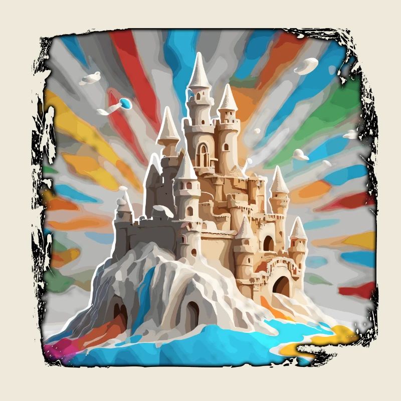Sandcastle / Building / Playing / Castle / Holiday