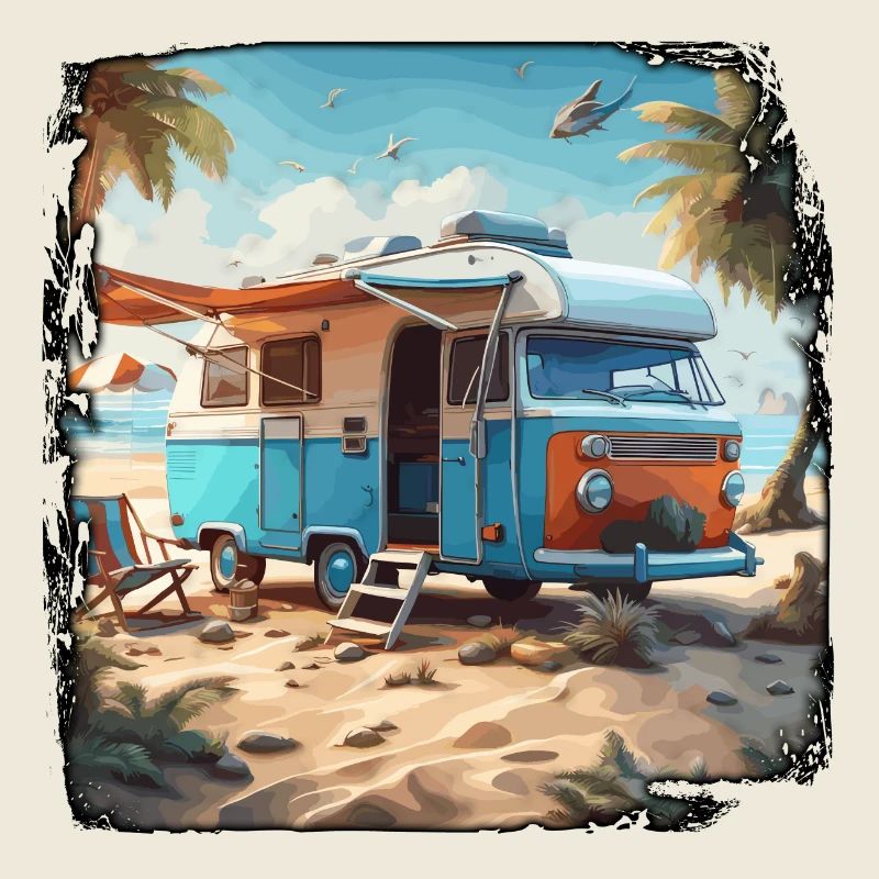 Camping-car / Camping-car / camping / Roadtrip / Voyage