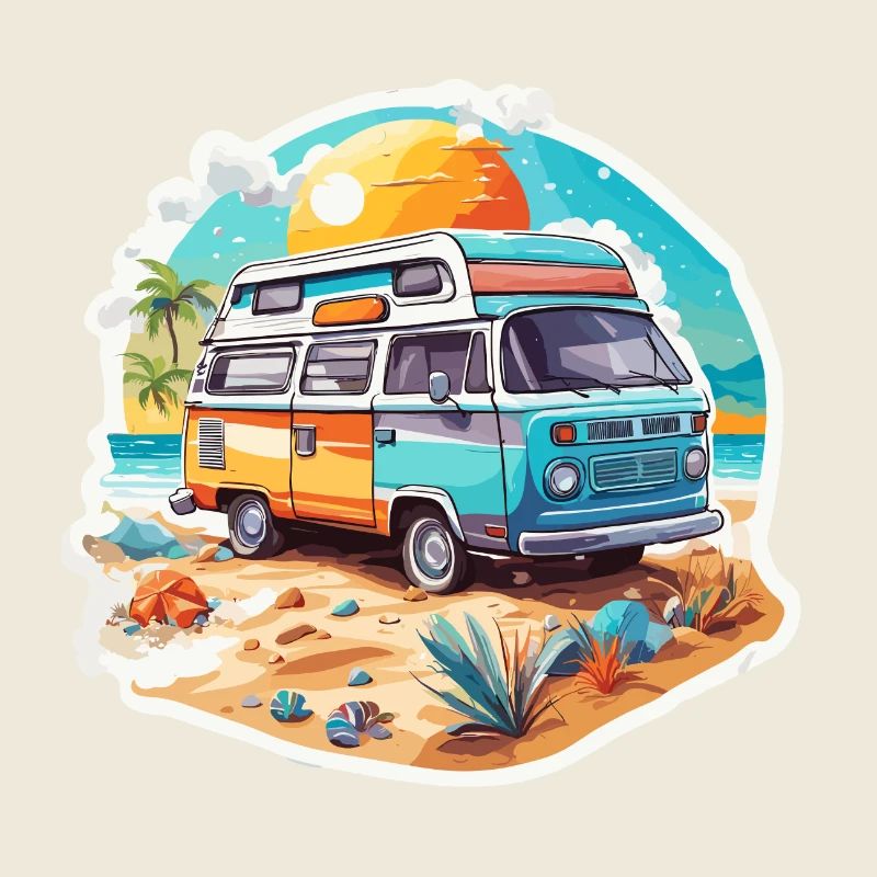 Camping-car / Camping-car / camping / Roadtrip / Voyage