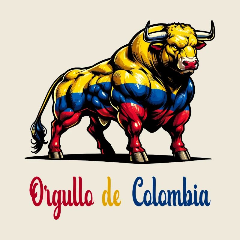 C'est la fierté du drapeau de la Colombie