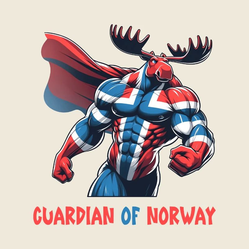 Wächter von Norwegen Elch