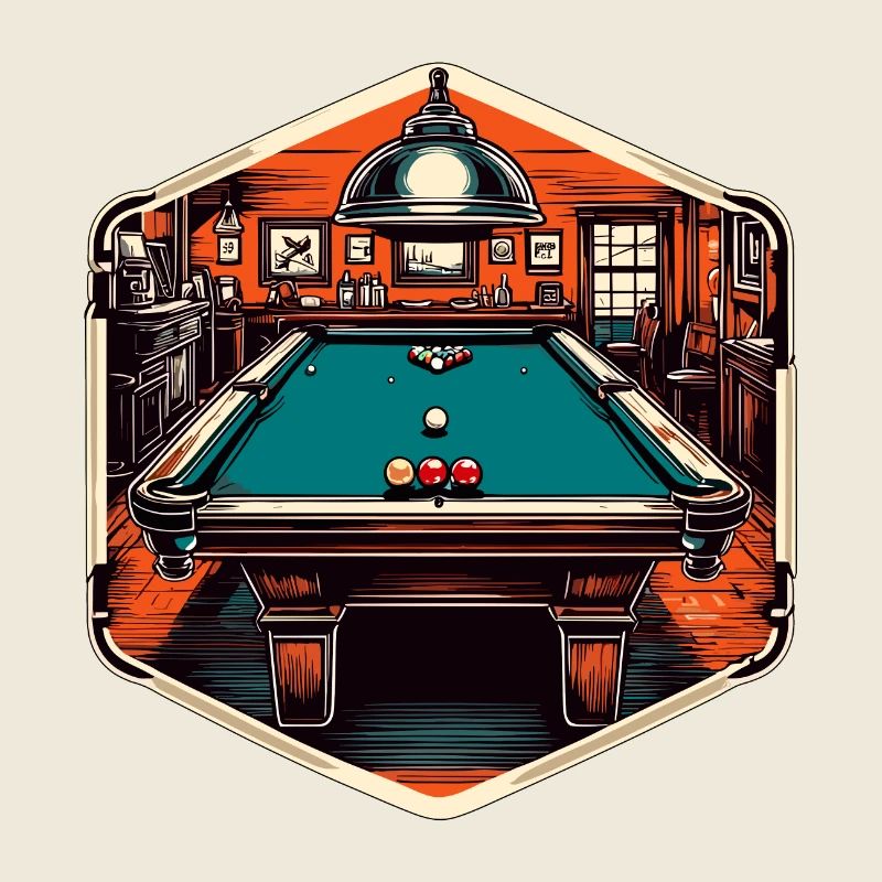 Billard / Boule de billard / 8 boules / billard / Kö