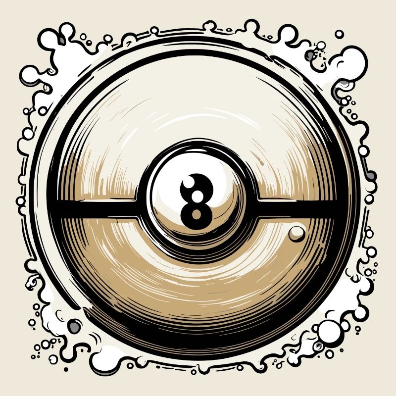 Billard / Boule de billard / 8 boules / billard / Kö