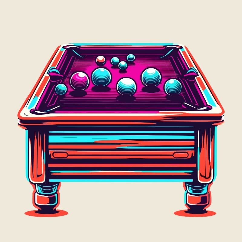 Billard / Boule de billard / 8 boules / billard / Kö
