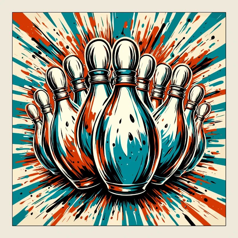 Bowling / Quilles / Bowling / Pin / Strike