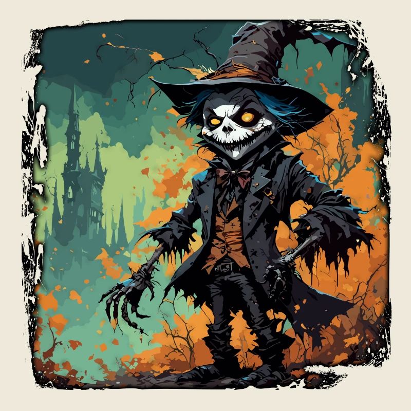 Vogelscheuche / Erntehelfer / Maisfeld / Feld