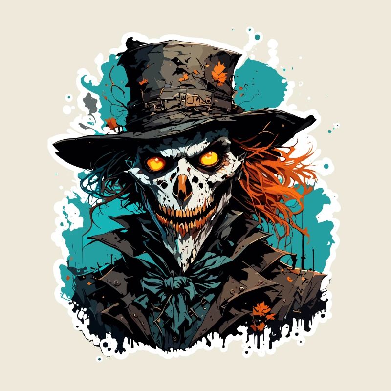 Vogelscheuche / Erntehelfer / Maisfeld / Feld