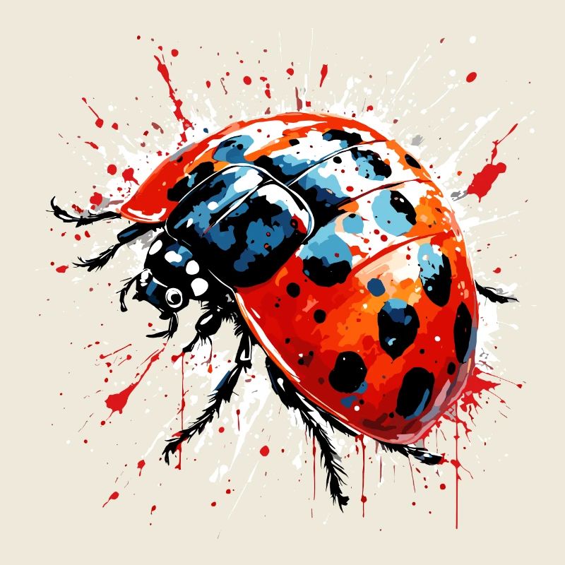 Marienkäfer / Glücksbringer / Punktkäfer / Neujahr