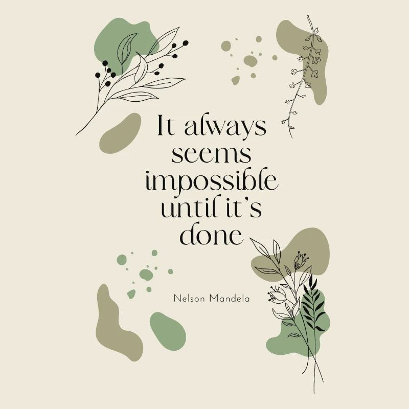 impossible until it's done