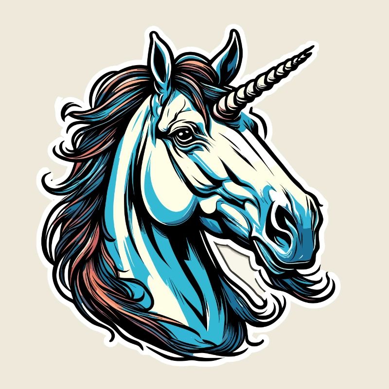 Unicorn / Mythical Creatures / Fairy Tale / Magic / Glitter