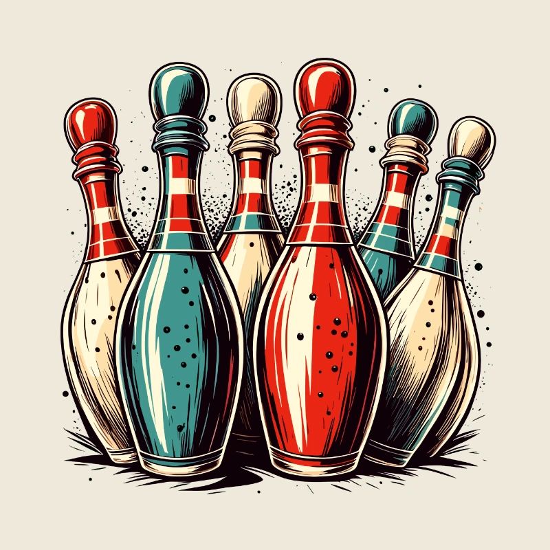 Bowling / Quilles / Bowling / Pin / Strike
