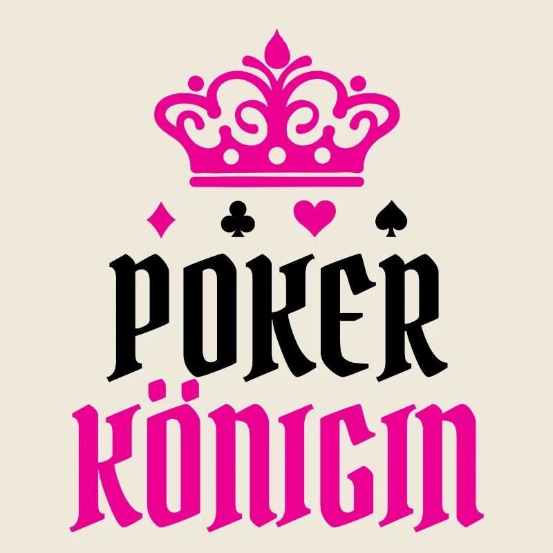 Casino Royal Flush Poker Statement Queen