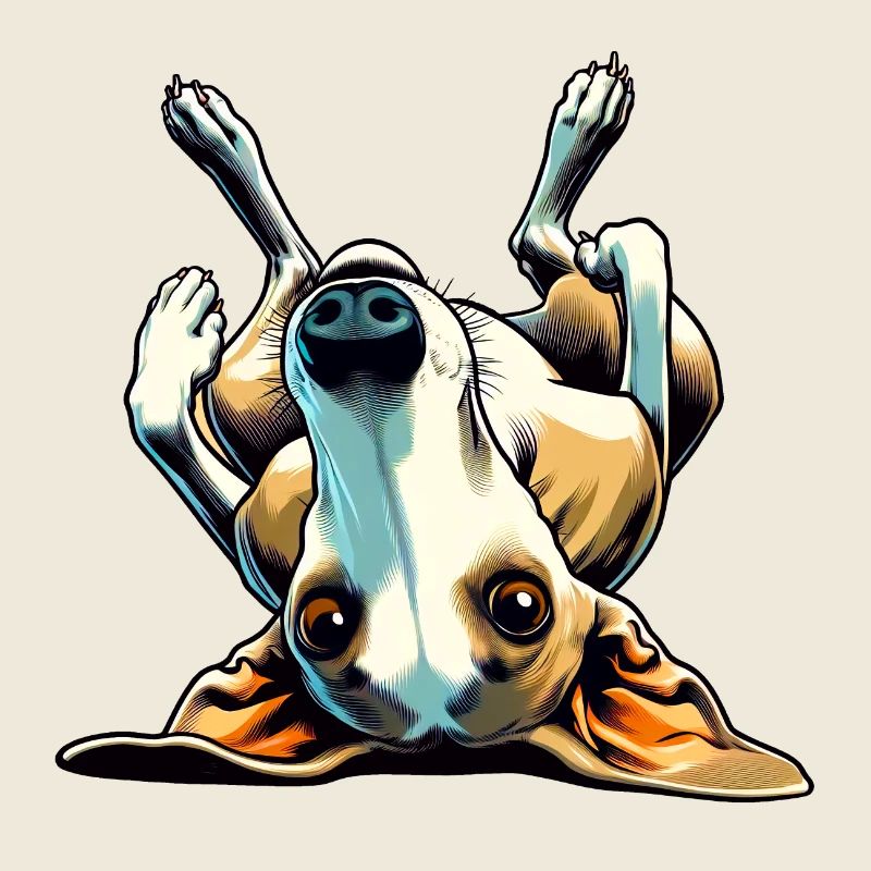 Lévrier à l’envers