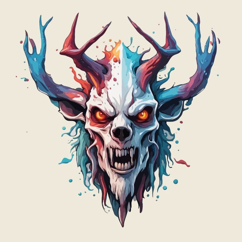 Wendigo / böser Geist / Besitzergreifend / Horror