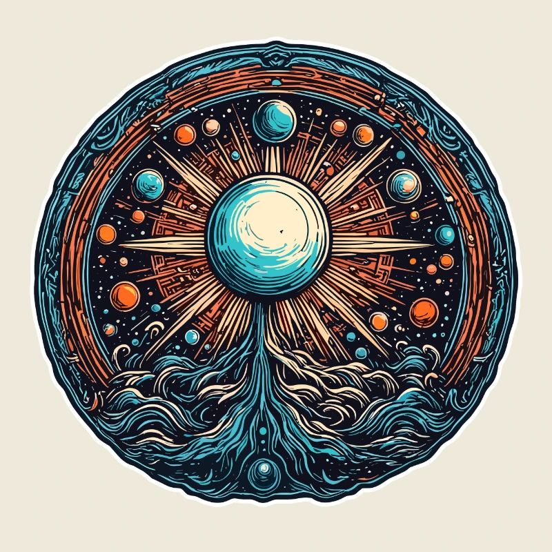 Sonnensystem / Planeten / Universum / All / Erde