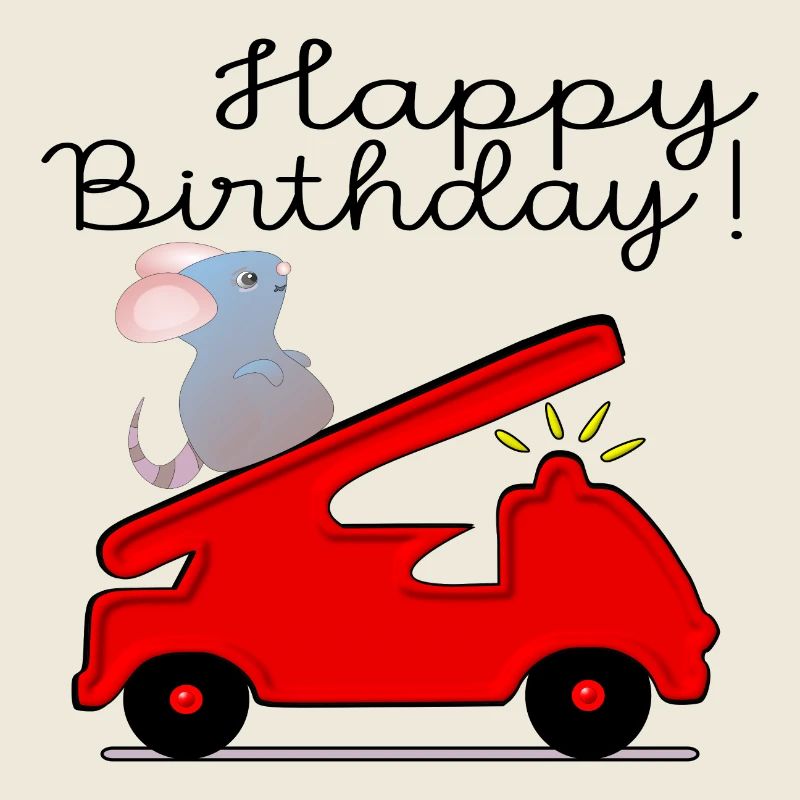 KIDS HAPPY BIRTHDAY FIREFIGHTER