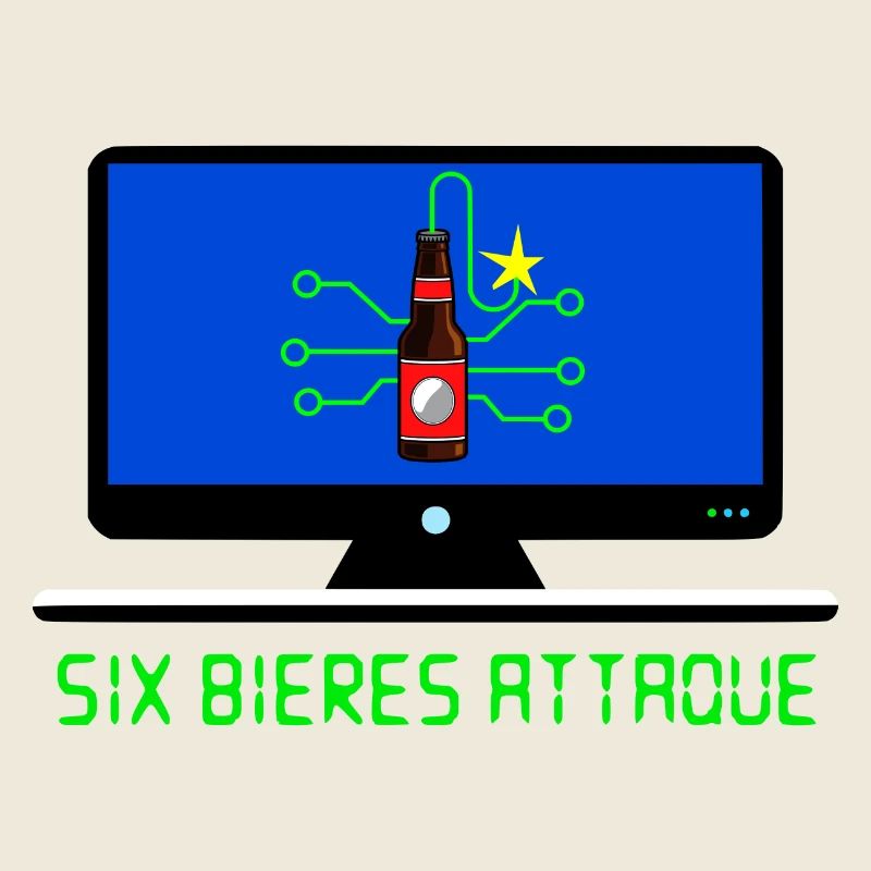Six bières attaque