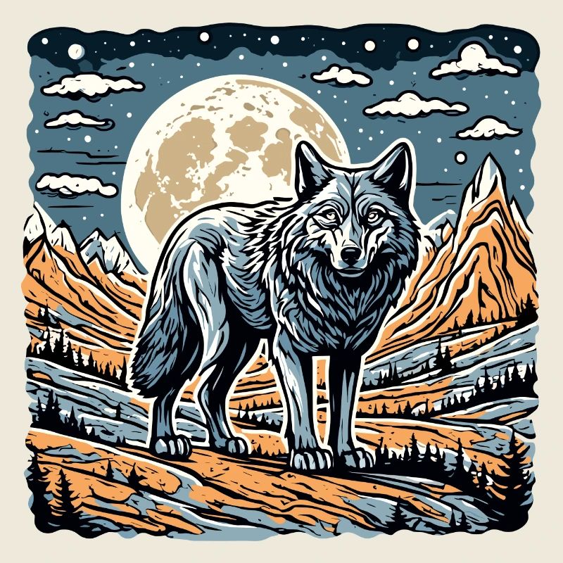 Wolf / Pack / Forest / Wild / Wildlife / Howl