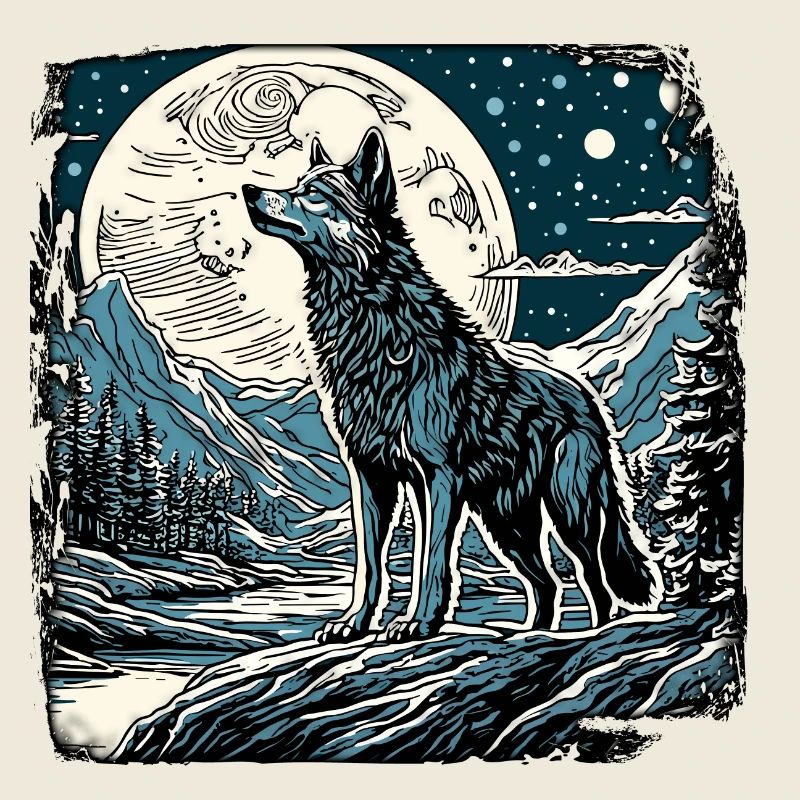 Wolf / Pack / Forest / Wild / Wildlife / Howl
