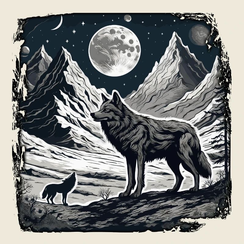 Wolf / Pack / Forest / Wild / Wildlife / Howl