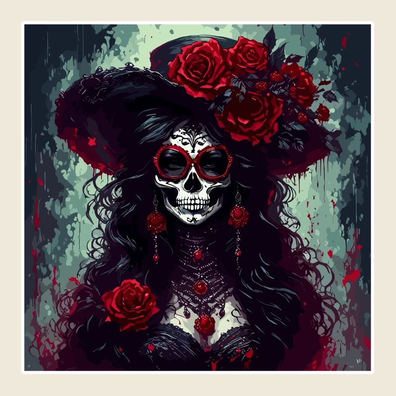 La Catrina/ Tattoo / Mexiko / Totenkopf / Skull