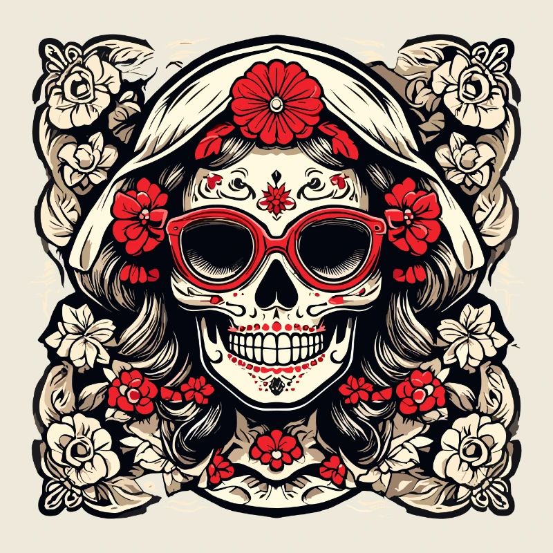 La Catrina / Dia de Muertos / Tattoo /Kultur