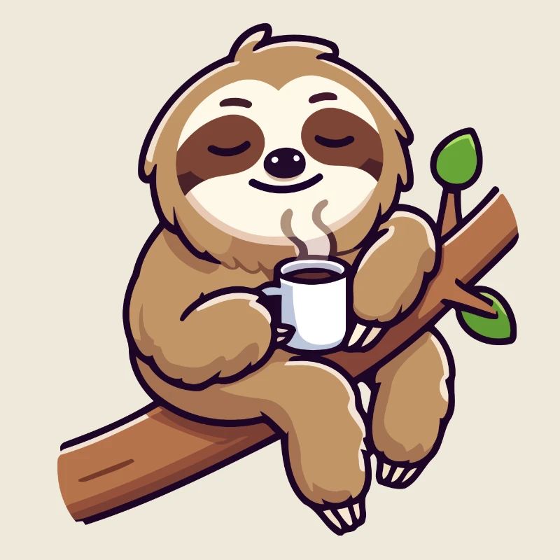 Sloth Sipper : la chaise longue tranquille