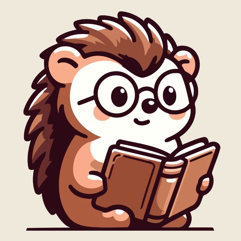 Bookish Hedgehog: The Tiny Scholar
