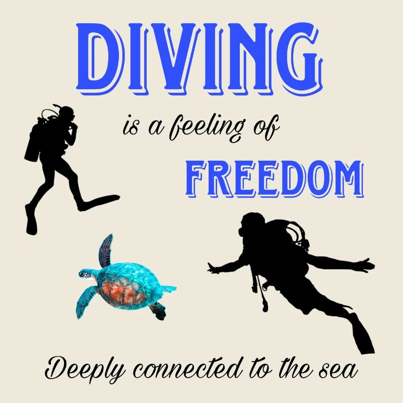 Diving Freedom Turtle