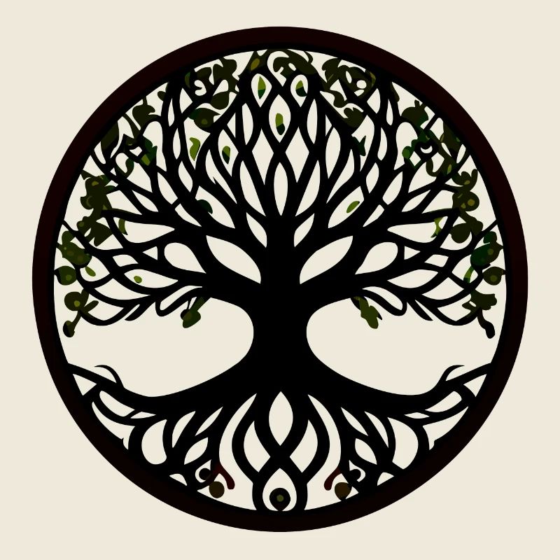Baum des Lebens - Keltischer Stil