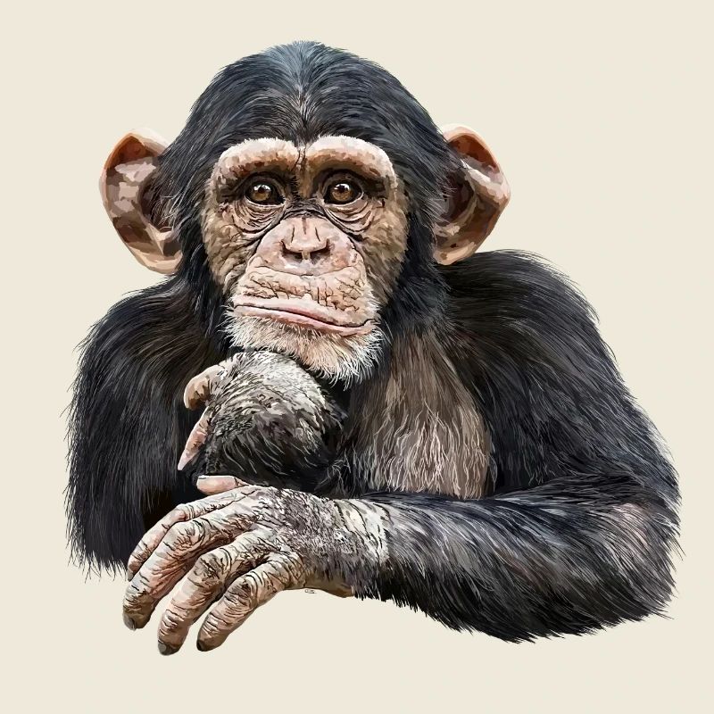 Schimpanse