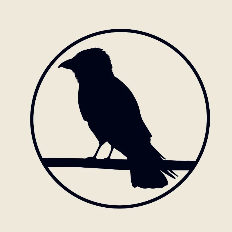 Corbeau sur une branche