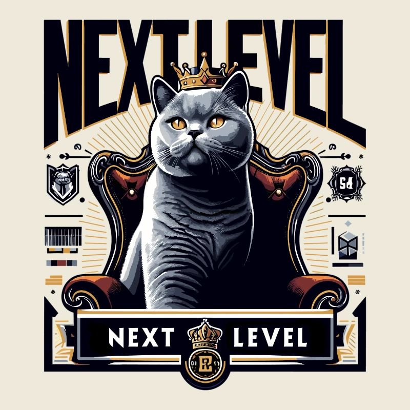 BKH Britisch Kurzhaar Blue Katze Königssessel