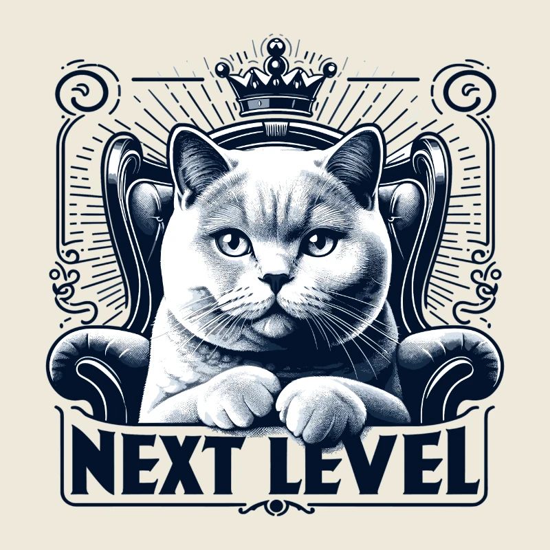 BKH Britisch Kurzhaar Blue Katze Königssessel