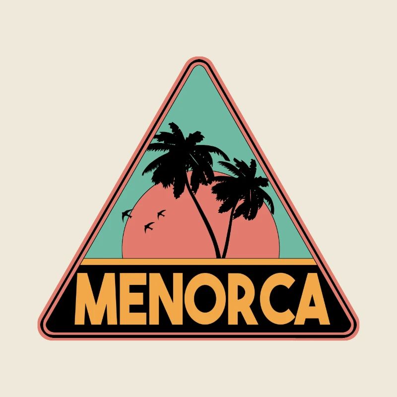 Triangle Palm Trees Menorca