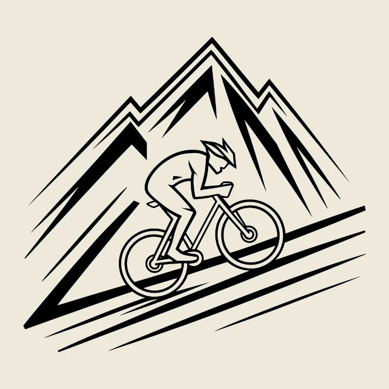 Vélo Mountain Mountain Biker