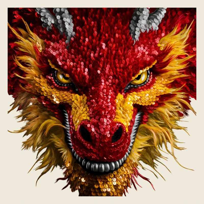 Sparkling Dragon Gaze