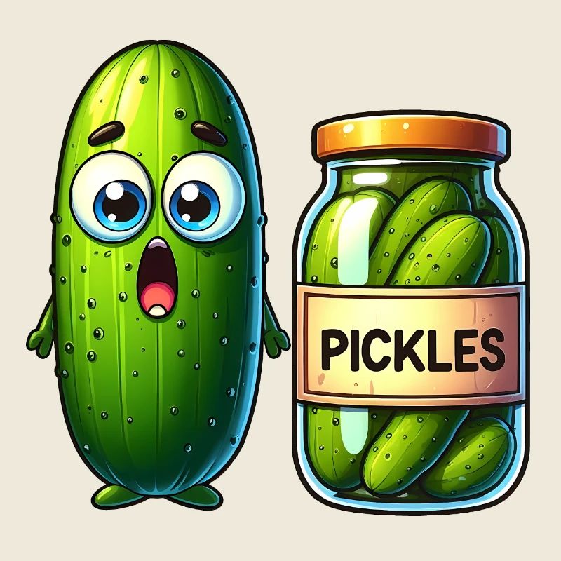 La situation difficile des cornichons au concombre : choqué et choqué !