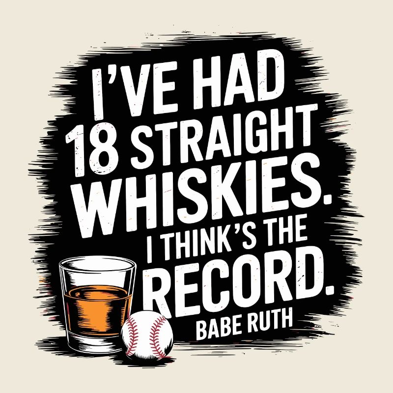 Baseball Babe Ruth Spruch Sport Zitat