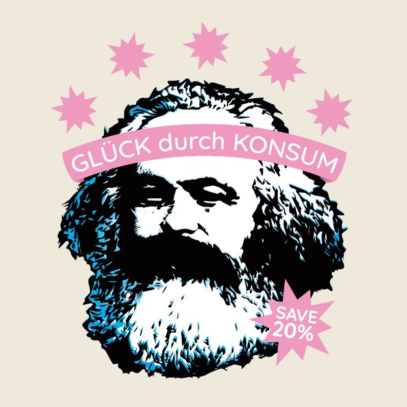 Happiness through consumption – Bearded Icon