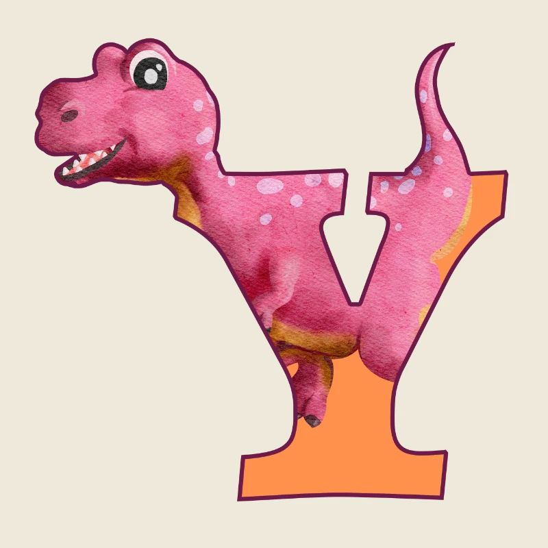 Y - DINOSAUR, customizable